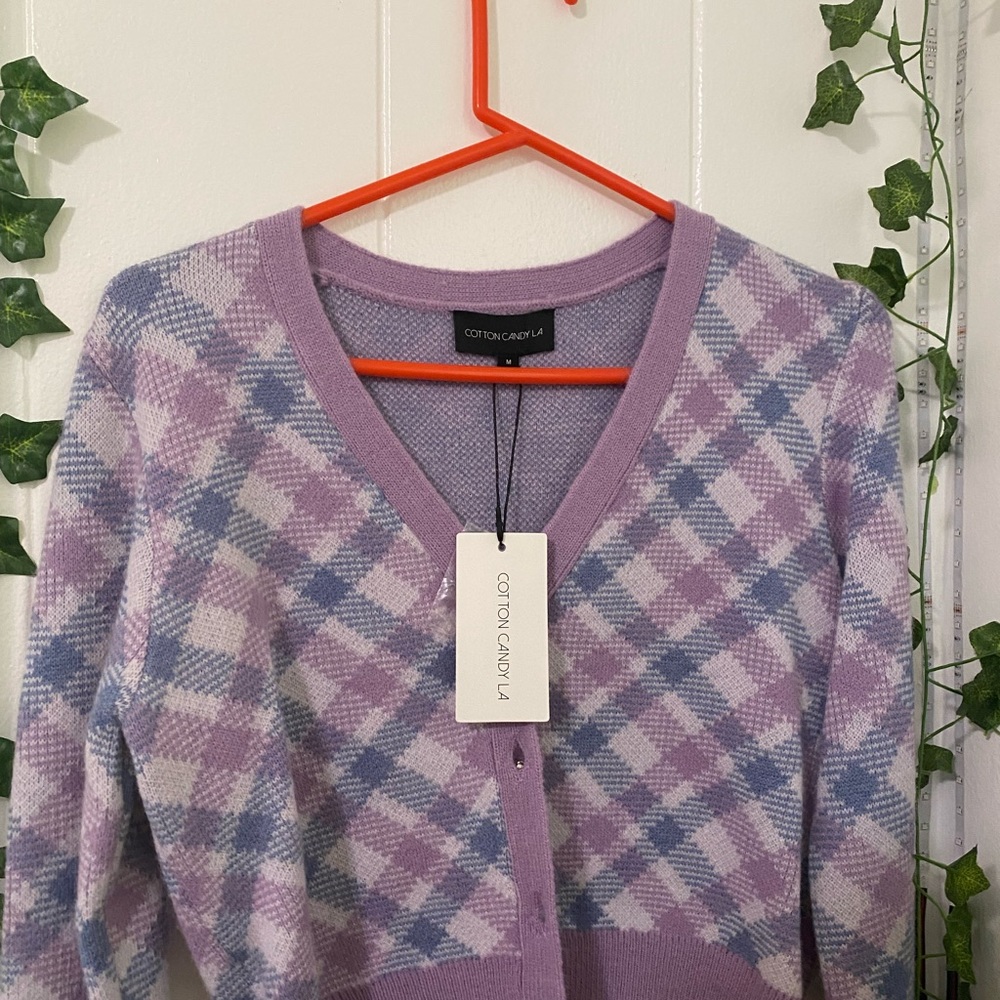 Dolls Kill Plaid Sweater